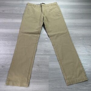 Banana Republic Pants Mens 32x33 Khaki Emerson Chino Straight Leg Casual